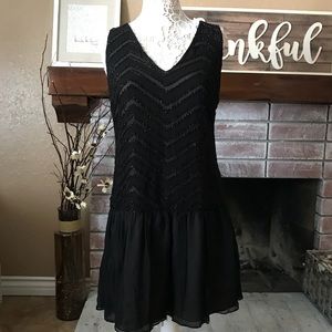 Alice + Olivia black dress sz 12